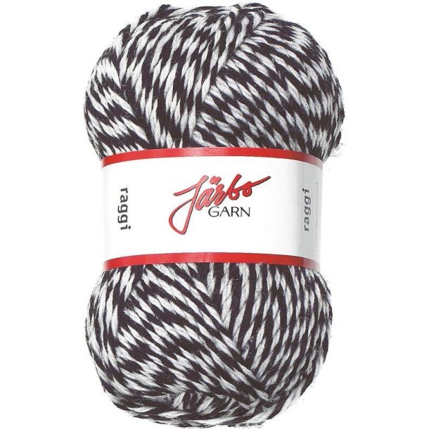 Raggi fra J�rbo Sort/hvid